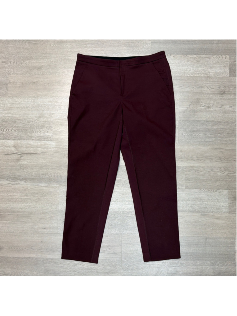 Lululemon And Go City trek Trousers Pants Sz 8 in Bordeaux Drama!